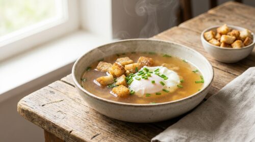 5 minut na česnečku, která skutečně zahřeje i tu největší nechuť