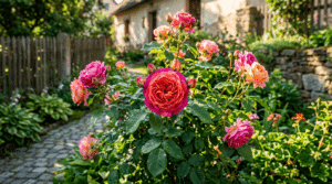 objevte keř s květy růží, který dokonale prosperuje na slunci a promění vaši zahradu i tam, kde růže usychají.
