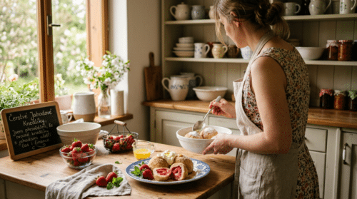 Jsem přesvědčen, že ovocné knedlíky s jahodami ušetří čas i finance
