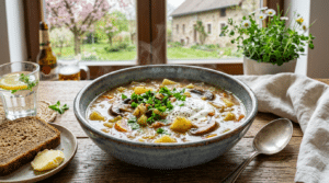 Ma polévka jarní bramboračka zahřeje i ty největší skeptiky