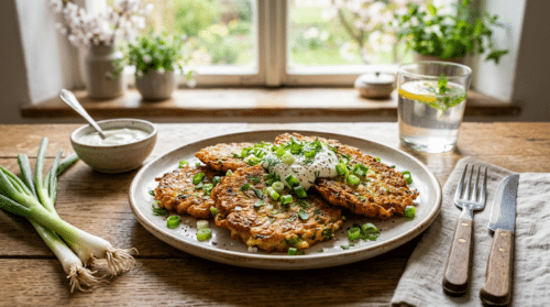 Tahle triky s jarní cibulkou dělají bramboráky desetkrát lepšími