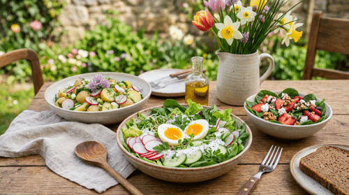 Top 10 salátů k jarnímu stolování v Česku – co u nás frčí nejvíc