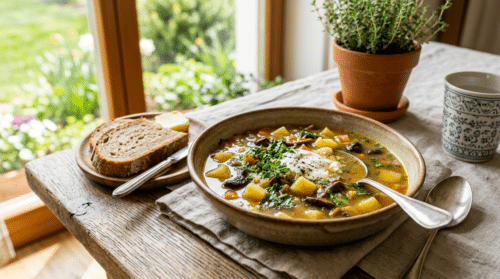 Tu polévku dělám každé jaro – rodina si vždy přidá