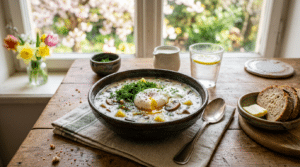 Tuhle voňavou jarní polévčičku dělám rychle a všichni se vrací pro přídavek