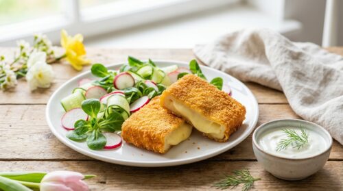 Výživný smažený sýr, který nezabere více než třicet minut